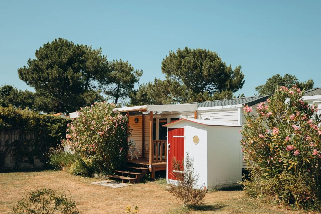 Mobil-home confort camping 3 étoiles ATC l'Orée des Bois sur l'île d'Oléron
