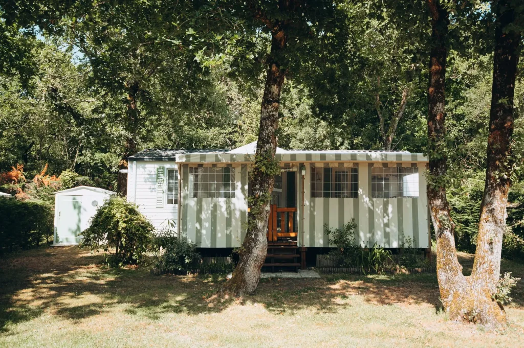 Mobil-home grand confort camping 3 étoiles ATC l'Orée des Bois sur l'île d'Oléron